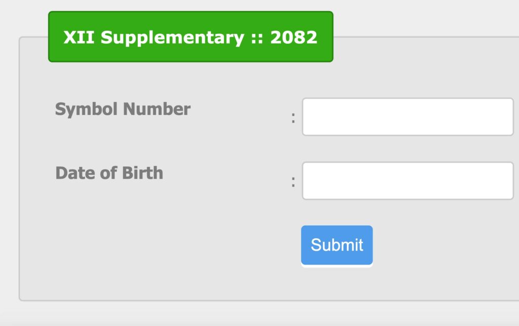 NEB Class 12 Re Exam Result 2082 Published Check Supplementary Results at neb.gov.np & neb.ntc.net.np 1 class 12 re exam result
